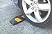 Parking Stopper for Garage Floor, Blocks Car Wheels as Parking Aid and Stops The Tires, Acting as Rubber Parking Curbs That Protect Vehicle Bumpers and Garage Walls, 21.6