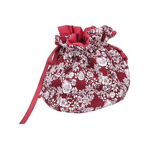 Homoyoyo Teapot Cover for Keep Warm Insulated Teapot Set Pot Insulation Bag Flower Pattern Tea Cozy