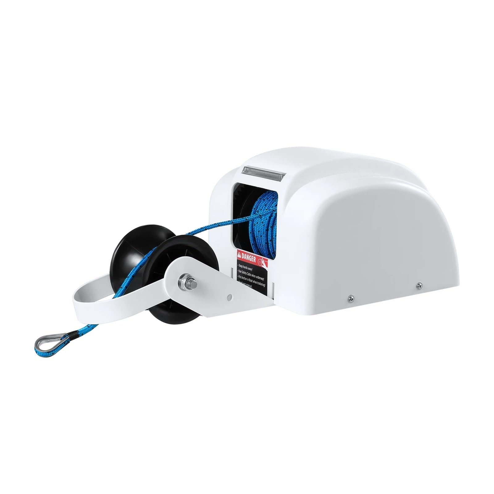 Verricello Elettrico for Ancora da Barca da 12 V e 45 libbre con Telecomando Wireless for Acqua salata