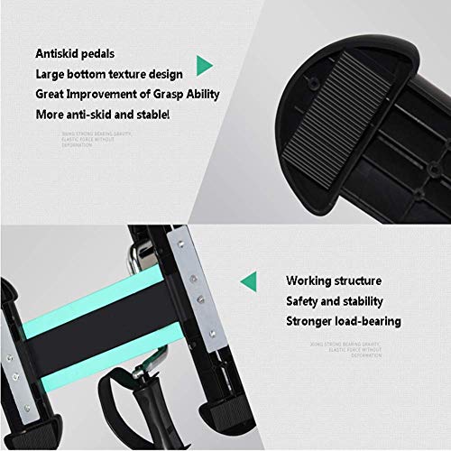 Bicicleta mini pedal ejercitador portátil para brazos y piernas miniatura 4