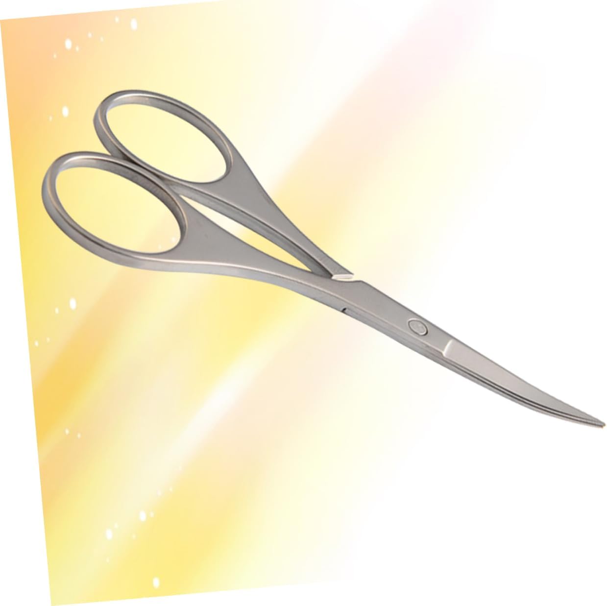 Stainless Steel Eyebrow Scissors Precision Grooming Trimmer for Facial Hair Nose Hair and Eyebrows Safe for Men and Women for Personal Care