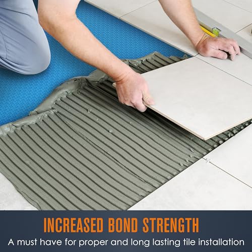 Image of Uncoupling Membrane, Tile Underlayment, Floor, 3.3 ft x 46.2 ft / 150 Sq Ft