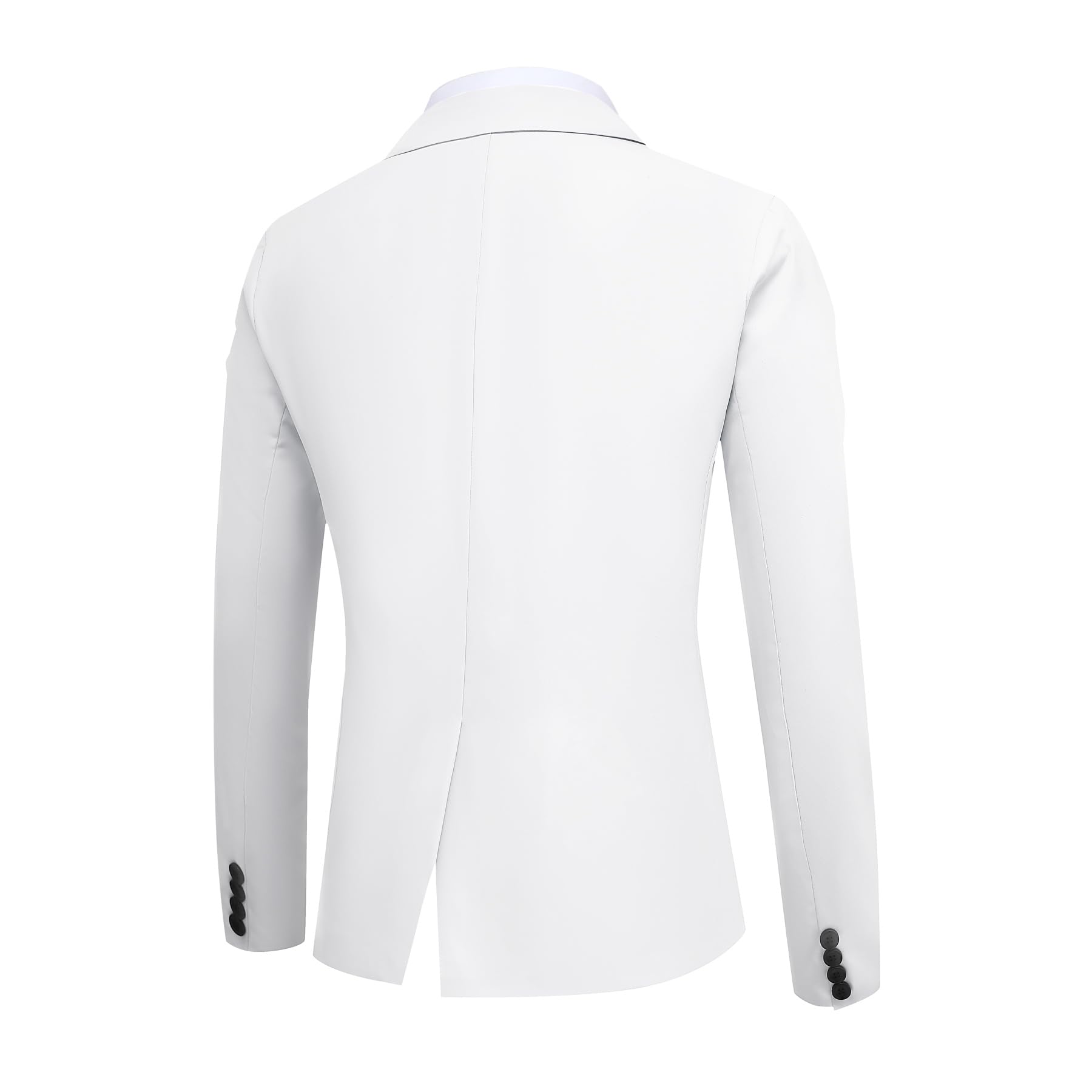 YOUTHUP Blazer Homme Slim Fit Léger Veste de Costume 1 Bouton Cérémonie Affaires Soirée