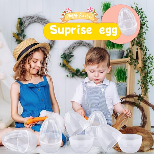 50% Off 18-Pack Jumbo Easter Eggs for Egg Hunt Party Supplies