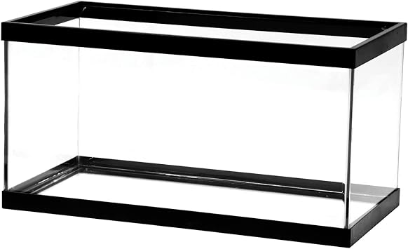 All Glass Aquarium AAG10015 Tank Black, 15-Gallon