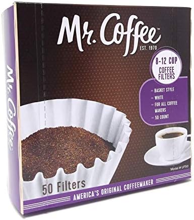Mr. Coffee 50-Ct. Fluted Coffee Filters, Basket Type, Compatible with Mr. Coffee Makers image 5