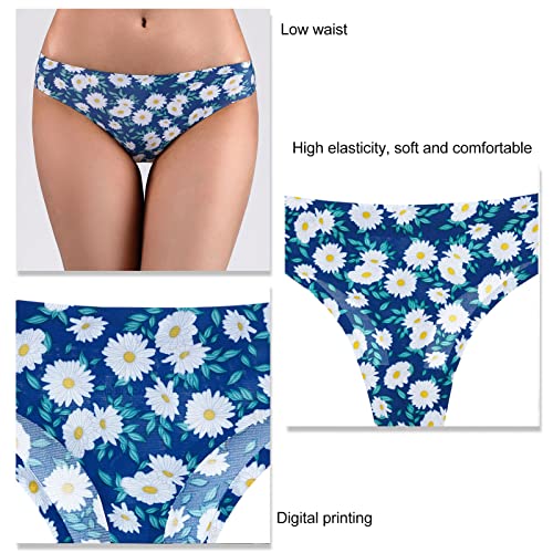 Tangas Femininas, Tangas Sem Costuras Impressas e Amigáveis ​​à Pele, Roupas Intimas Macias para Via