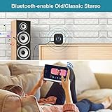 Golvery Bluetooth 5.4 Receiver for Car, Bluetooth Audio Adapter for Home Stereo, Wired Headphones, Old Speakers with 3.5mm Jack, Handsfree Calls, Dual Device Connection, 20-Hour Playtime - Image 2