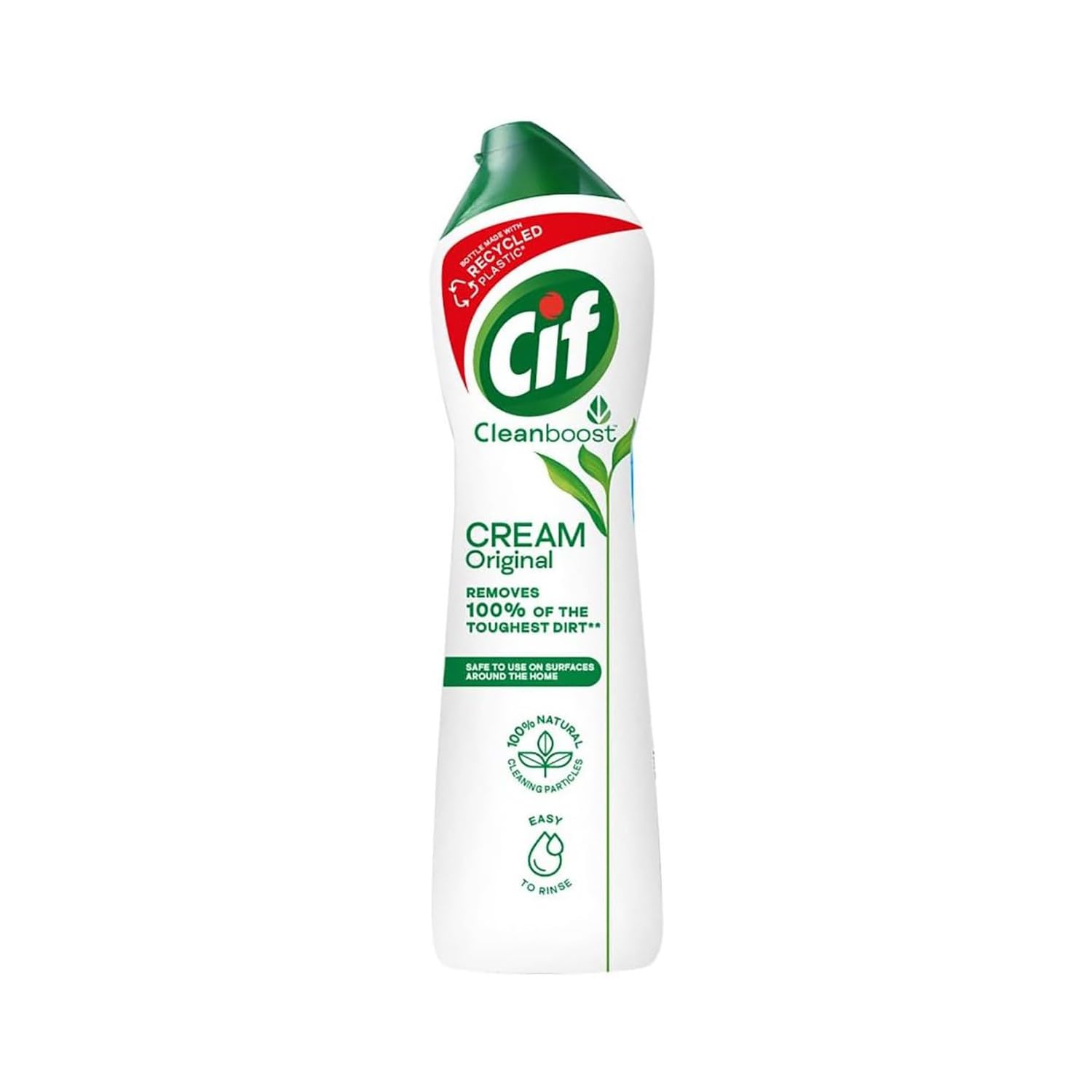Cif Original Multipurpose Surface Cleaner Cream for Kitchen & Bathroom, Ocean Breeze Scent, 100% Dirt Removal with Natural Cleaning Particles, 500 ml-image-24