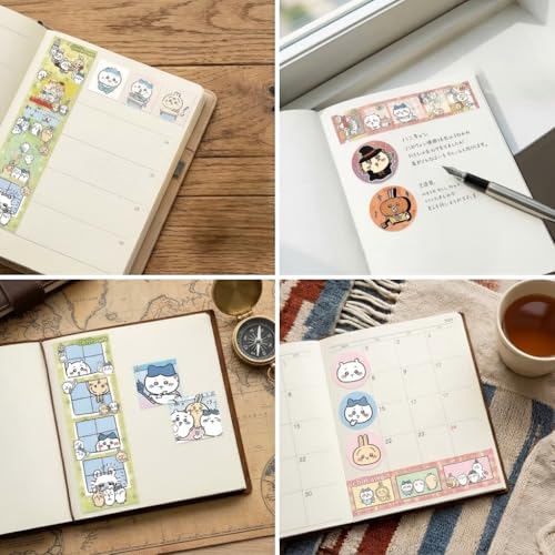 3000PCS Cute Cartoon Roll Sealing Stickers Set, 7 Rolls Adhesive Labels for Envelope Sealing, Scrapbooking, DIY Decoration by Weddye - Image 3