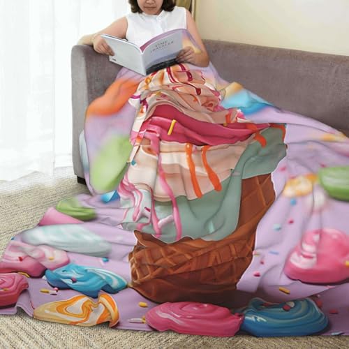 Couverture flanelle microfibre contre le froid plaid canapé - 8