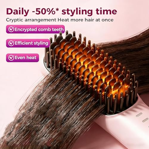 Cepillo Alisador Inalámbrico Go Brush Pro para Cabello Corto miniatura 3