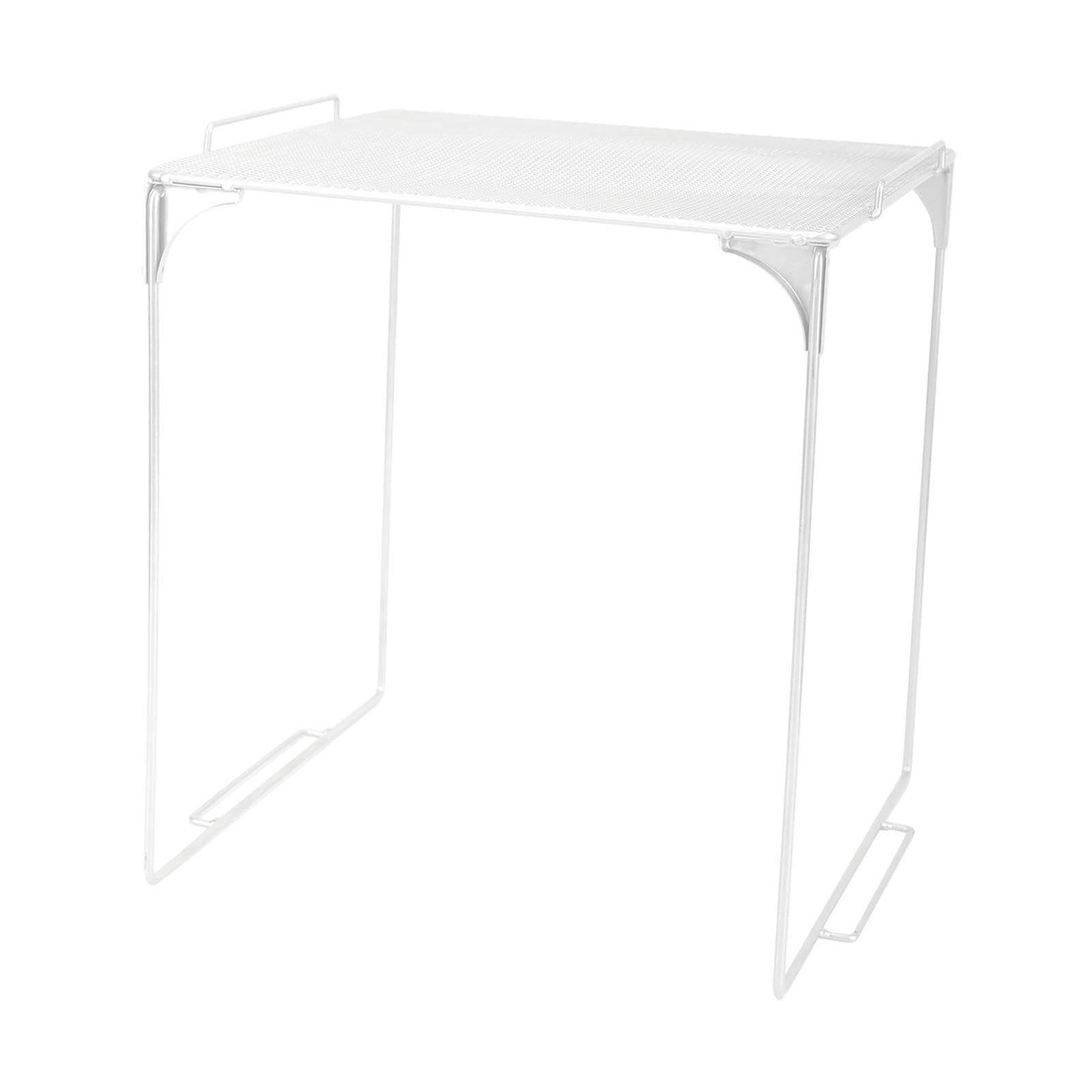 Locker Organizer Shelf Stackable Under Sink Organization for Garage Dorm Gym White-picture-13