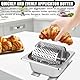 Butterroller, Butterrad Burger, Butterstreuer aus Edelstahl, Langlebiger Butterverteiler, Butterroller-Werkzeug, Butterschleuder, Butterspender für Brot Toast Brötchen, fasst 1000 ML