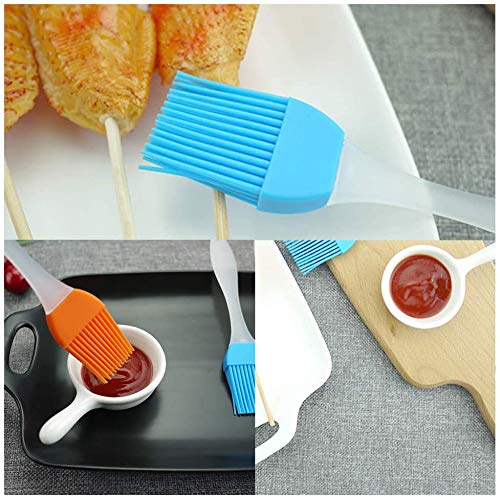 Pennelli Da Cucina In Silicone - 4 Pezzi Resistenti Al Calore Per Barbecue E Forno - Foto 7