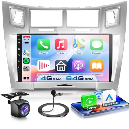 Compatibilità del Veicolo: Questa unità di testa della autoradio android si adatta per Toyota Yaris/Vizi 2005-2011. Prima dell'installazione, è necessario tagliare l'auto. Si prega di non effettuare un ordine se ti dispiace