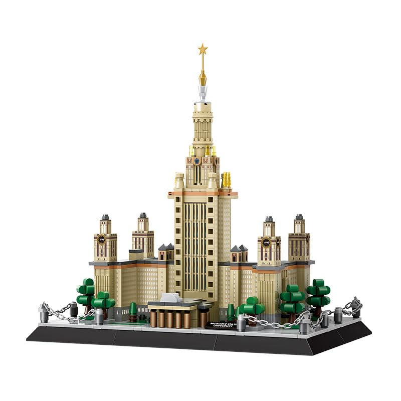 WANGE Architecture Model to Assemble with Building Blocks. Lomonosov Moscow State University MGU, Moscow University, klein
