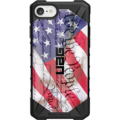 Ego Tactical Limited Edition - Authentic Uag Urban Armor Gear Case For Iphone Se 2Nd Gen-2020, 8, 7, 6S, 6 Standard 4.7" Custom We The People Constitution Flag #TOP4