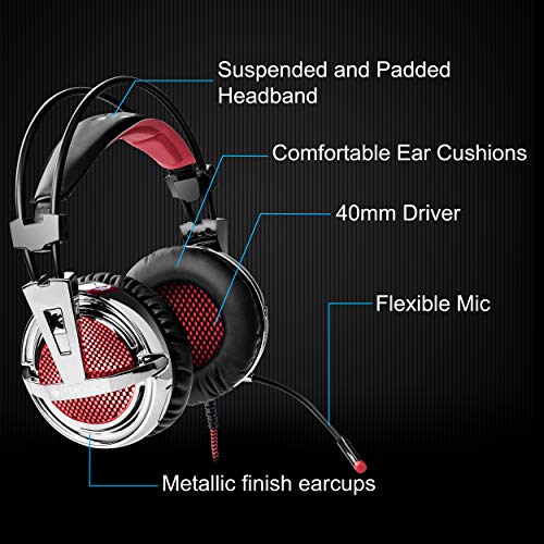 Zebronics ZEBORION USB Headphone with simulated 7.1 surround sound