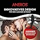 Aneros MGX Syn Trident - Prostatamassagegerät - Schwarz, 369 g, 894757001935