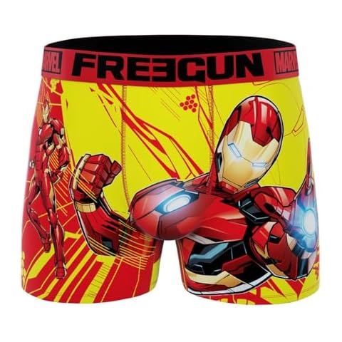FREEGUN Marvel Avengers Iron Man Boxer Shorts Cover