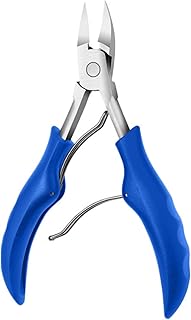 lifcasual Cortador de unhas de aço Stainl Cortador de cutículas de unhas Alicate aparador Groong Kit Conjunto de manicure Pedicure Unha dos pés Tesoura para unhas encravadas e grossas