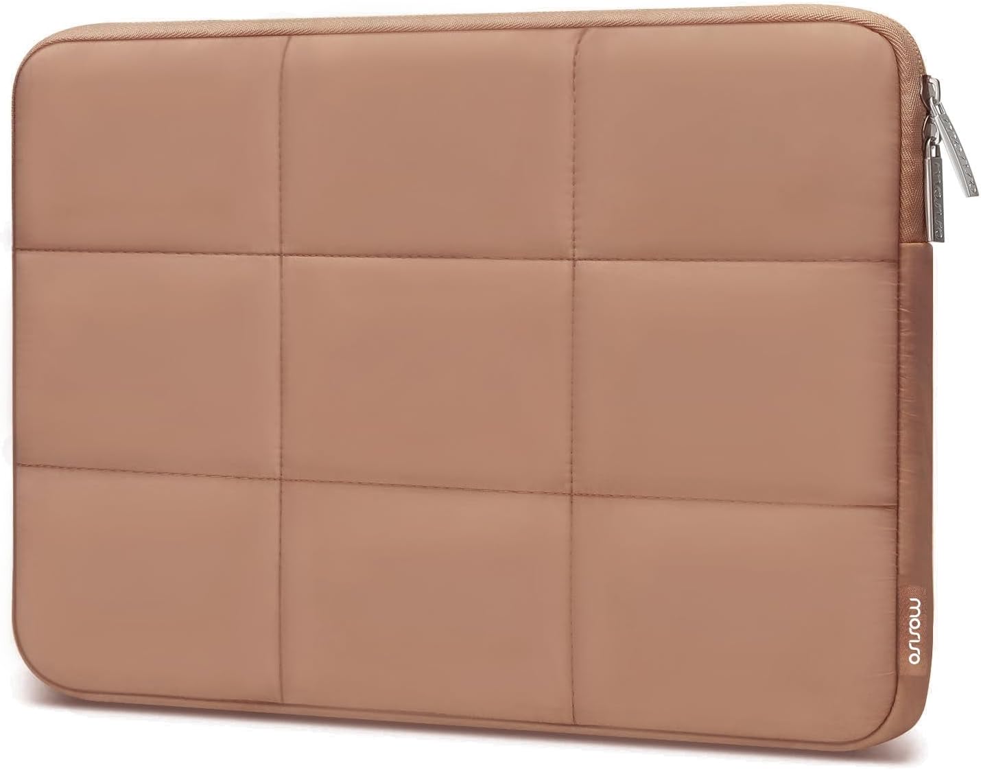 MOSISO 13-13.3 Inch Laptop Bag, 13.3 Inch Puffy Laptop Case Compatible With MacBook Air 13 13.3 13.6/Pro 13/14, HP, Dell, ASUS, Lenovo, Rectangular Quilted Buffer Laptop Sleeve Women, Sage Green - View #8