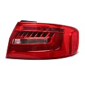 Auto Rücklicht für Audi A4 B8.5PA 2013-2016, Rücklichtbaugruppe Bremslicht Blinker Nebelschlussleuchte Rückfahrscheinwerfer Positionslicht Ersatz,Right Outer 8K5945096AC