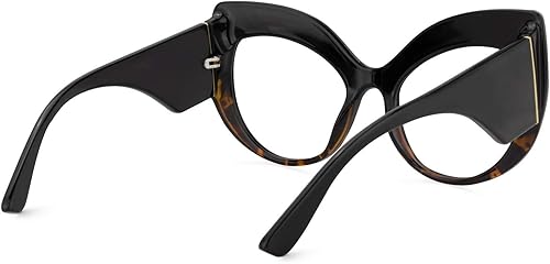 Miniatura 8 de VOOGLAM Voogueme Cat Eye Blue Light Blocking Glasses For Women Oversize Fashion Glasses Anti UV Eyestrain Eyewear VFP0183