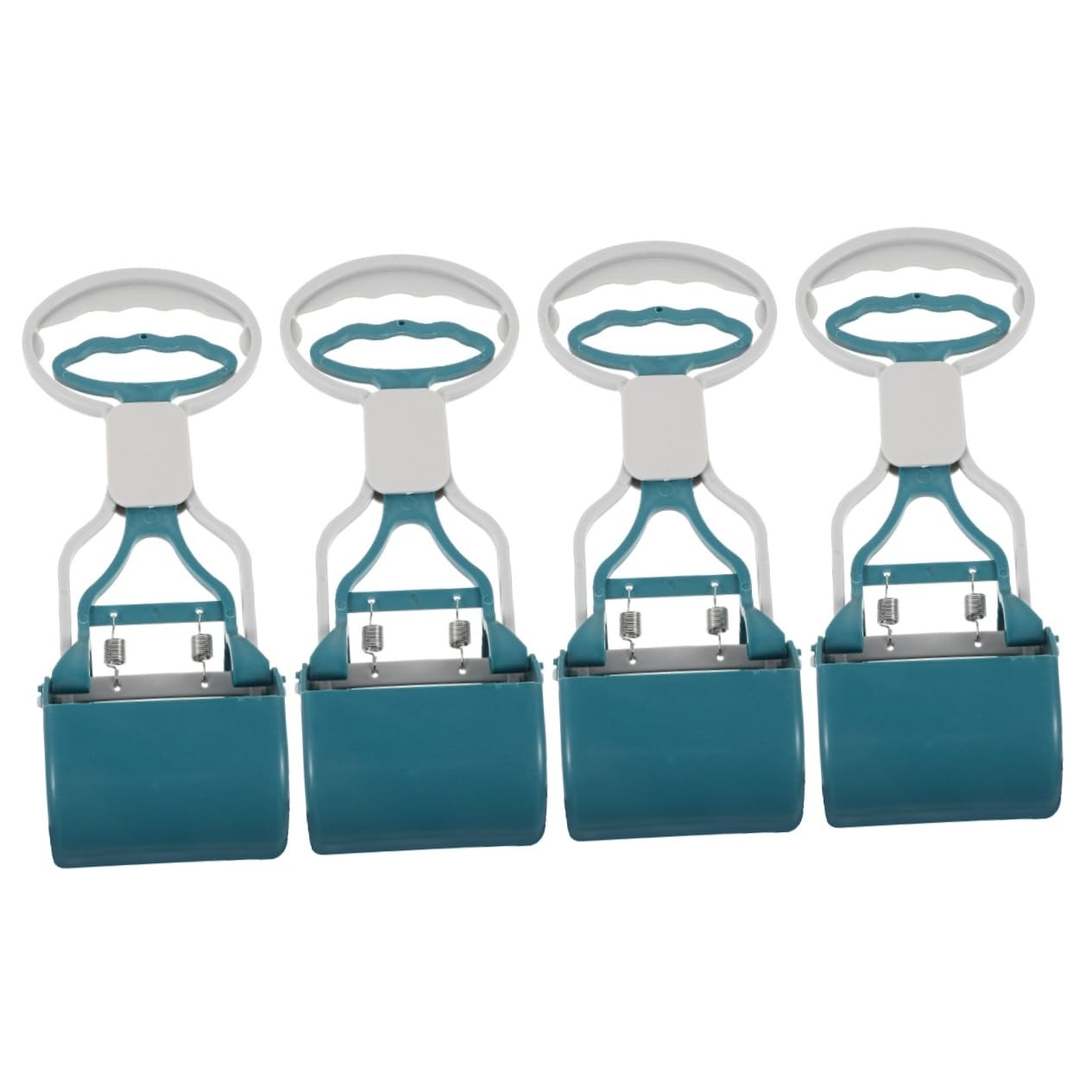 BESPORTBLE 4pièces Ramasse-crottes pour Chien avec Poignée Confortable Ramasseur De Déjections Canines Portable Et Facile à Utiliser pour Types De Chiens pour Extérieur