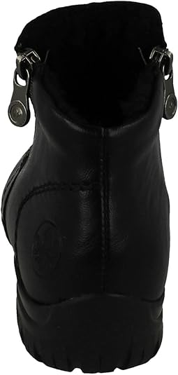 Rieker Dames L7132 enkellaarsjes, Schwarz, 37 EU : Rieker