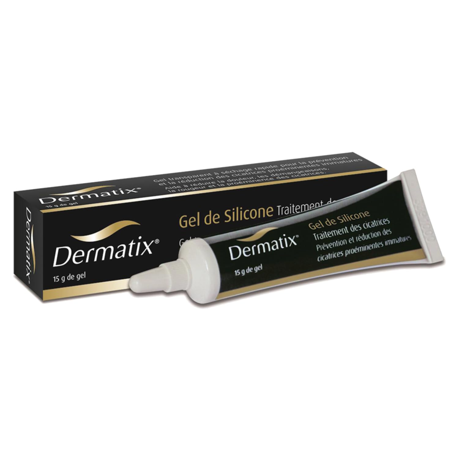 DERMATIX - Traitement et prévention des cicatrices - Chirurgie, brûlure - Gel de silicone - Tube de 15 grammes