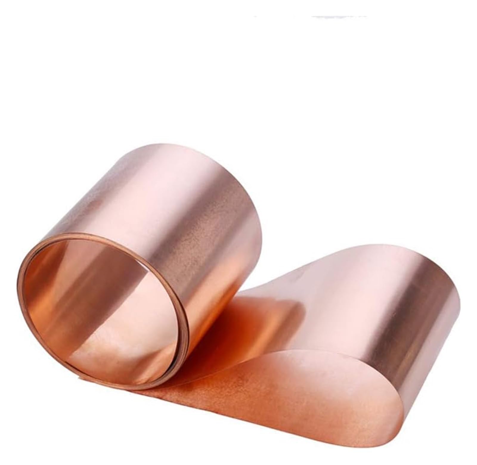 Nastro di Rame, Nastro in Lamina di Rame Puro, Foglio 1000 mm x 100 mm, Spessore 0,1-1 mm(Thickness 0.4mm)