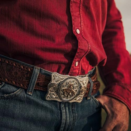 Image of Montana Silversmiths Western Lifestyle Southwestern Series Made in the USA Belt Buckle