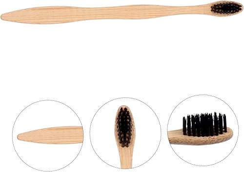 Miniatura 3 de Cepillos de dientes extra suaves Cepillos de dientes de bambú 6 piezas - Cepillo de dientes amigable y cepillo de dientes cerdas suaves Cepillos de