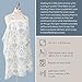 Bebe au Lait Nursing Cover, Apron, Shawl, Privacy Covers for Breast Feeding & Pumping, Breastfeeding Cover for Mom, Soft, & Breathable Muslin Cotton, Full Coverage, One Size Fits All - Isla
