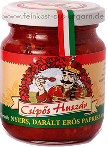 3x Erös Huszar gemahlener Gewürzpaprika scharf á 210g Cover