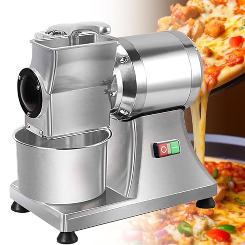 Rallador eléctrico para queso con motor potente y cubeta acero miniatura 1