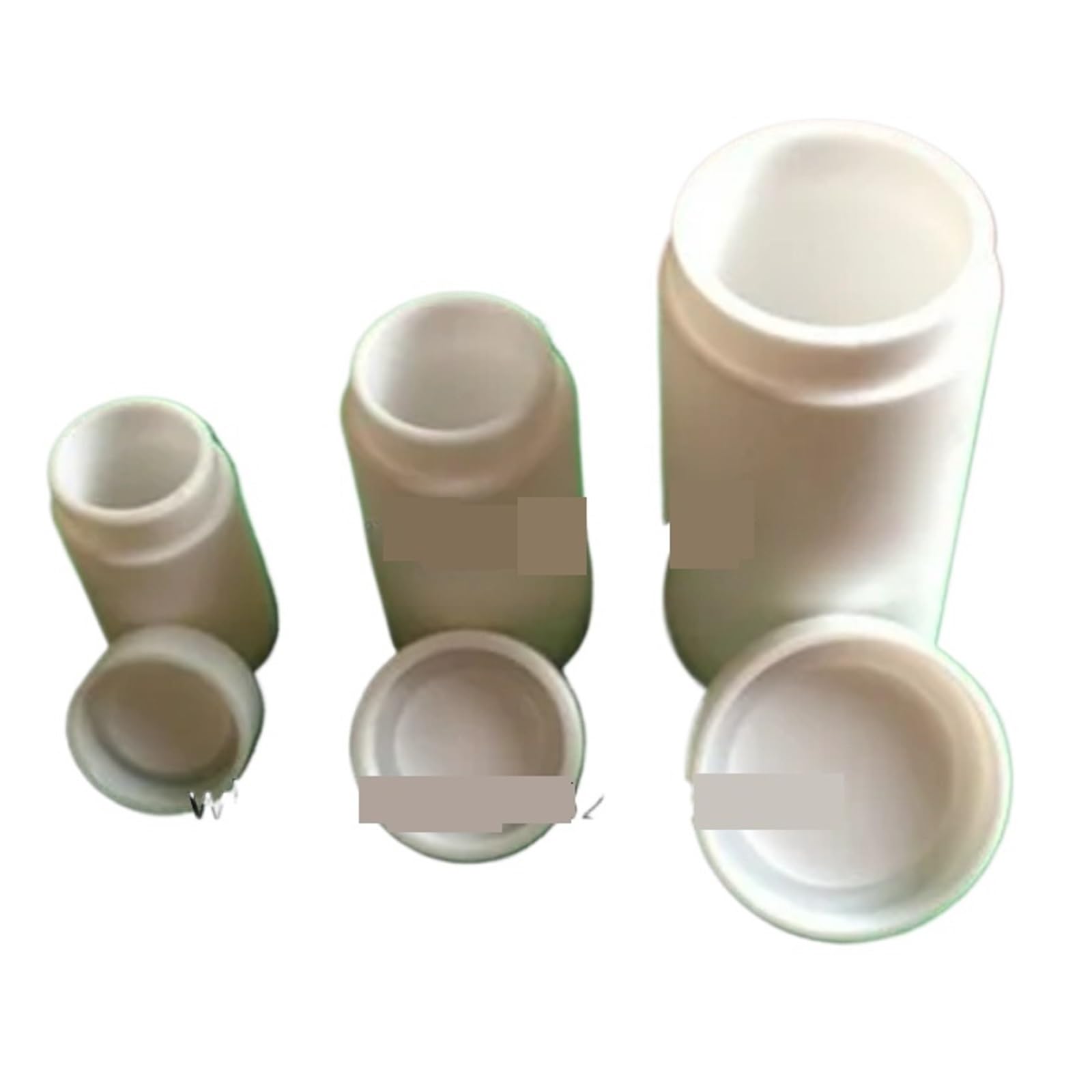 Autoklavenreaktor, Hochdruck-Aufschlusstank-Innenauskleidung PPL PTFE-Innenauskleidung 75 ml/100 ml Innenauskleidung for hydrothermische Synthesereaktoren,Zuverlässige Dichtungsstruktur(25ml PPL line
