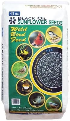 jrk seed & turf supply b110040t True Value, 40LB, Black Sunflower Bird Seed