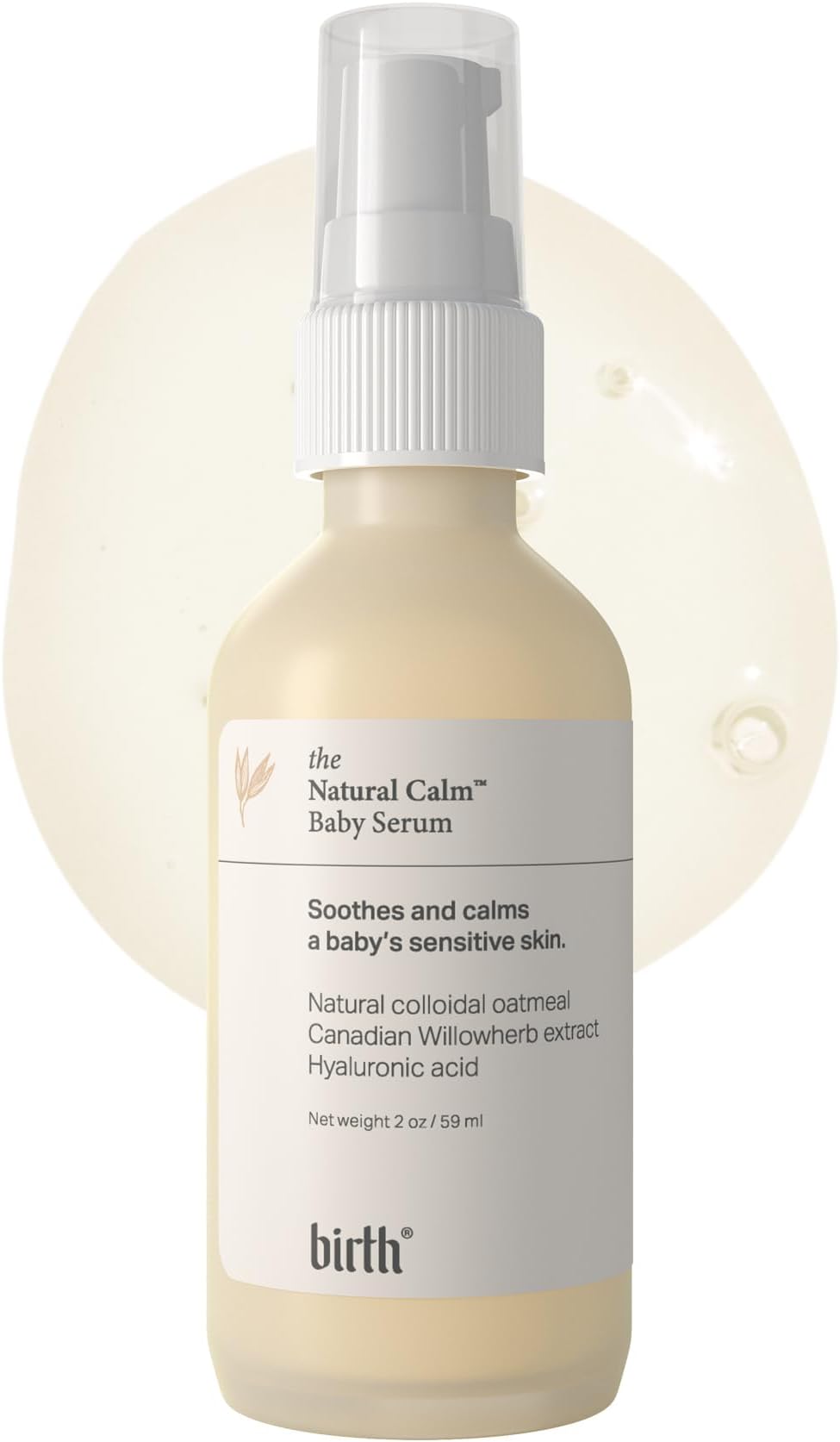 Birth's Baby Eczema Serum | Steroid Free | Concentrated Formula | Natural | Ideal for Redness and itchy relief | Sensitive and all skin types | 2oz 59 ml | Made in Canada
