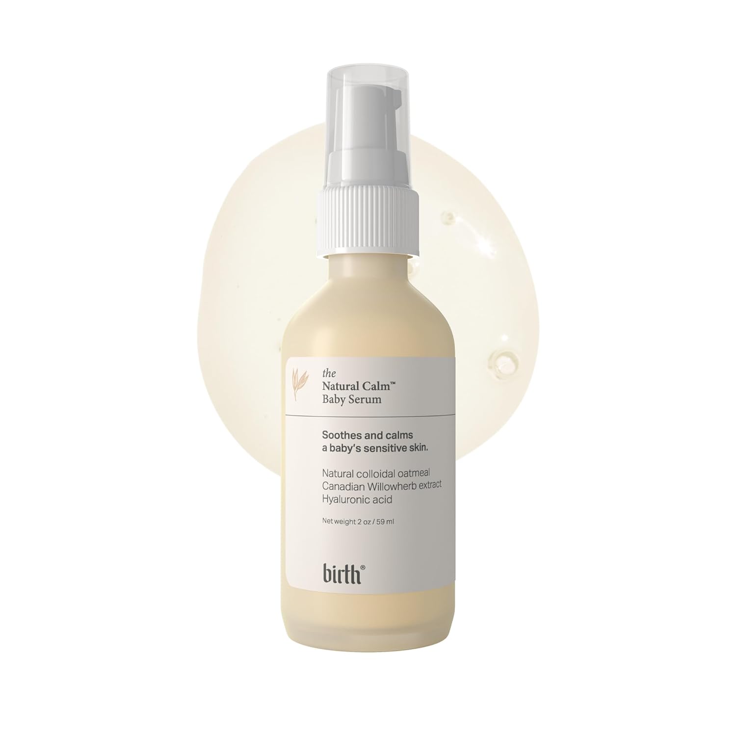 Birth's Baby Eczema Serum | Steroid Free | Concentrated Formula | Natural | Ideal for Redness and itchy relief | Sensitive and all skin types | 2oz 59 ml | Made in Canada