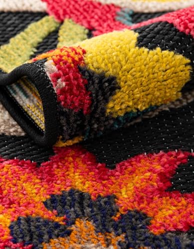 Tapete redondo 6 pies multicolor Rugs.com miniatura 7