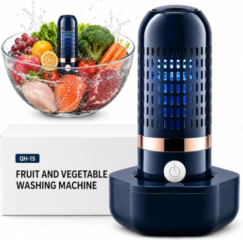 Vegetable and Fruit Cleaner Machine, Purified Water-Proof Fruit Cleaning Device