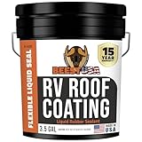 #1 FLEXIBLE LIQUID RUBBER RV ROOF SEALANT: Looking for a solar reflective RV roof coating that is UV resistant? Ultra strong and flexible, BEEST camper roof sealant is waterproof and UV stable to stop the sun and rain from degrading your roof, the ab...