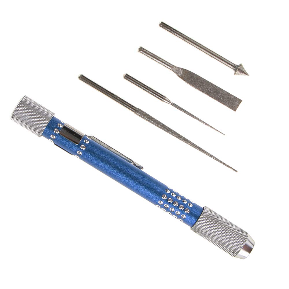 diamond coated bead reamer set bead reamer set with 4pc replacement tips reaming bead tool