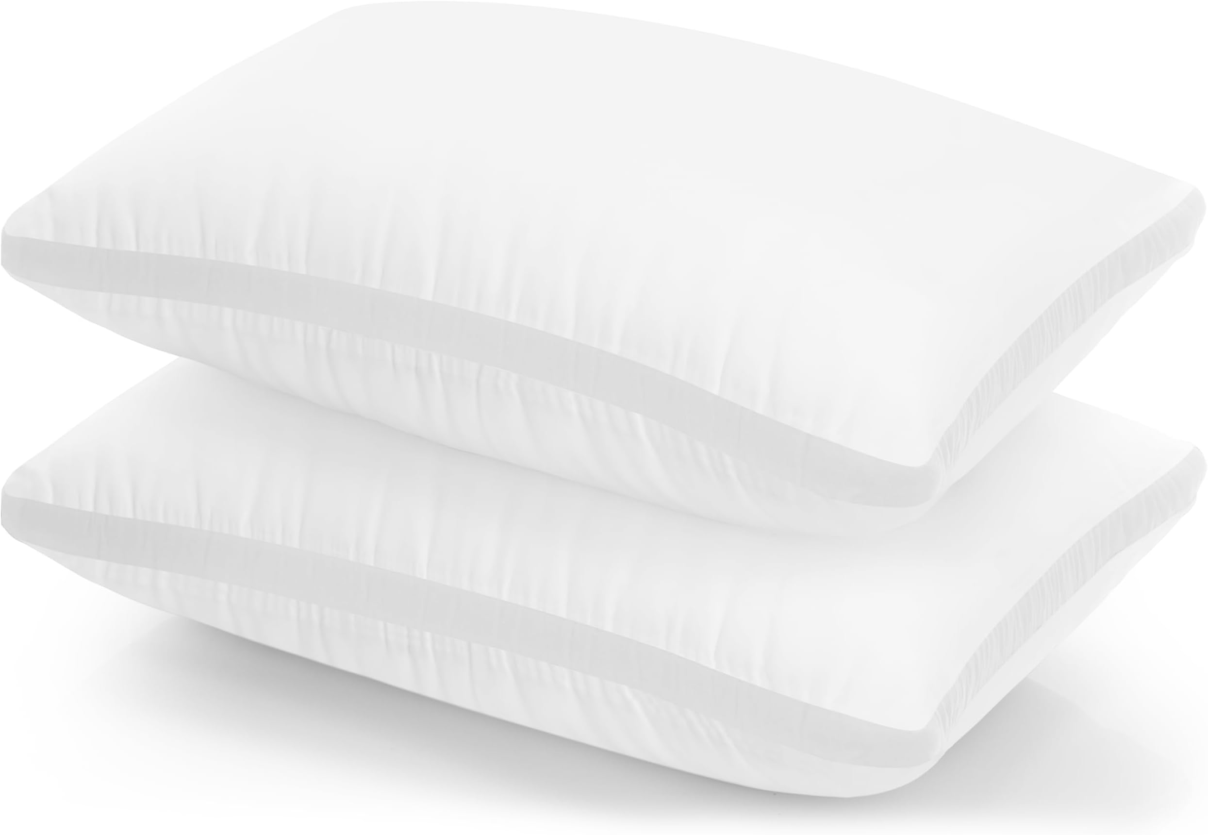 Slumberdown Supreme Support Pillow 2 Pack Firm Support Bed Pillows