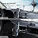 FESIYOYE Phone Mount for Car [6.2in Flexible Arm] Cell Phone Holder for Windshield Dashboard [Washable Strong Suction] Automotive Accessories Car Mount for iPhone Android Smartphone Universal Cradles