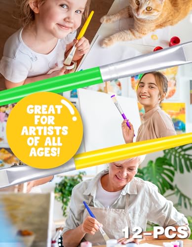 Joyooss PB-FR16-12 Paint Brushes For Kids thumb #6