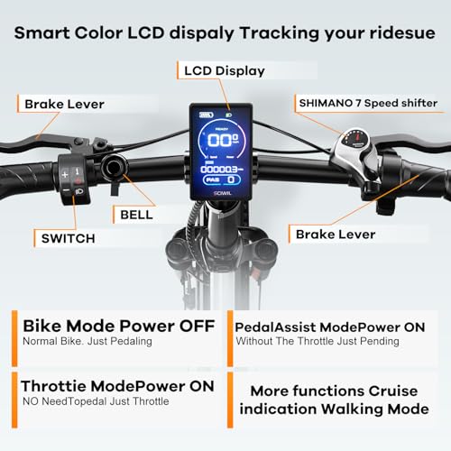 Image of 1000W Foldable Electric Bike,48V 20AH Removable Battery Ebike,80 Miles Max Range Electric Bike for Adults,20 inch Fat Tire Folding Ebike,Adult Electric Bicycle for Commute Beach Snow